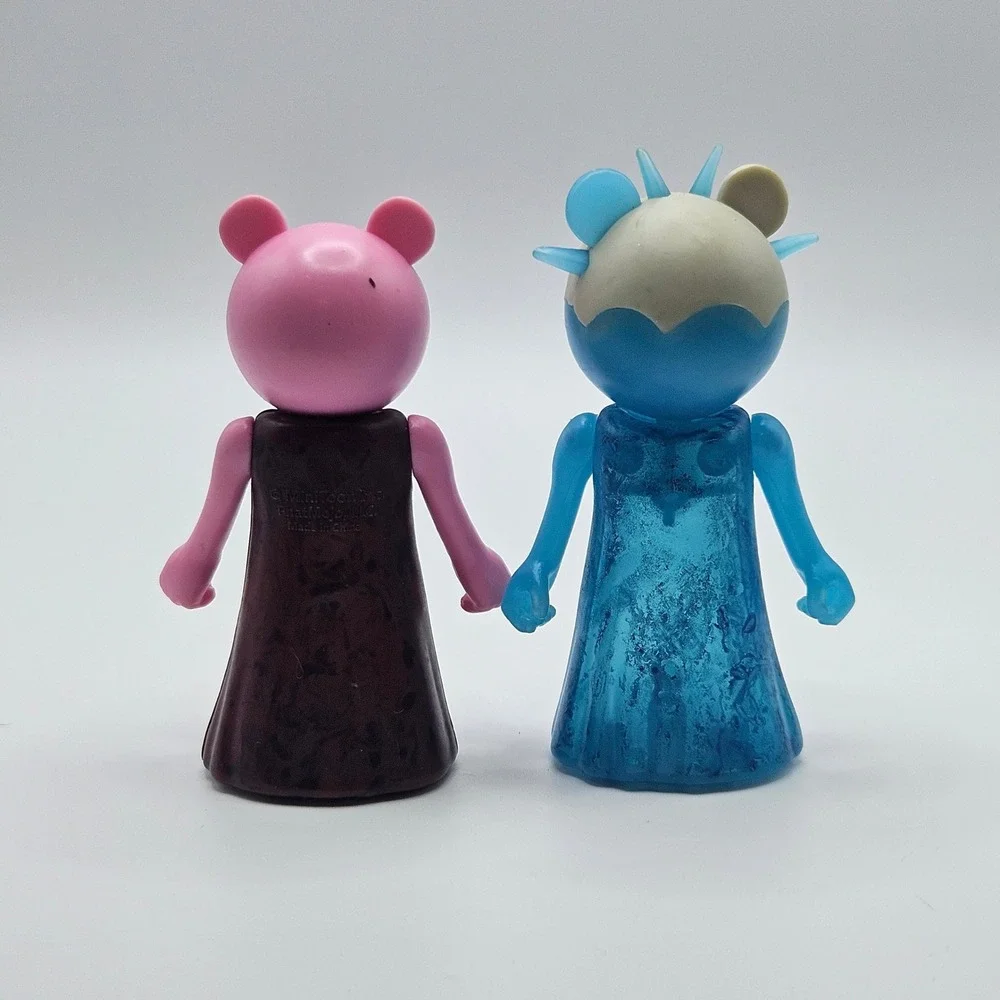 Piggy Action Figures Toy Set, Collectible Piggy Family Action Figures Gift‎
